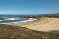Sand beach at Fort Bragg, California Royalty Free Stock Photo