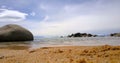 Sand beach of Lake Tahoe