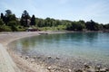 Sand beach in Njivice on island Krk