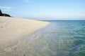 Sand on the beach Patterns of currents. Adang Islan. Satun,Thailand Royalty Free Stock Photo