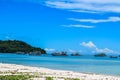 Sand beach in Phu Quoc close to Duong Dong, Vietnam Royalty Free Stock Photo