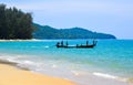 Sand beach on Phuket Island, Thailand Royalty Free Stock Photo
