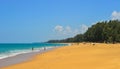 Sand beach on Phuket Island, Thailand Royalty Free Stock Photo