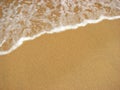 Sand Beach Water Surf Royalty Free Stock Photo