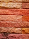 Sand brick or sand stone for background Royalty Free Stock Photo