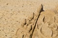 Sand castle Royalty Free Stock Photo