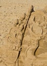 Sand castle Royalty Free Stock Photo