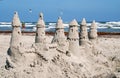 Sand castle Royalty Free Stock Photo