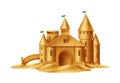 Sand Castle Illustration