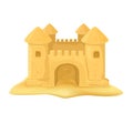 Sand castle Royalty Free Stock Photo