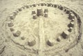 Sand Castle Sculpting Contest, Cayucos, California Royalty Free Stock Photo