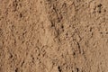 Sand closeup for construction material Royalty Free Stock Photo