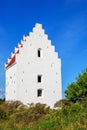 Sand Covered Church in Skagen, Denmark Royalty Free Stock Photo