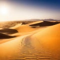 Sand desert hot dirty road Outdoor western nature landscape Road trip travel adventure explore Graphic