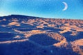 sand in a desert Royalty Free Stock Photo