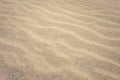 Sand detail on Ponta preta beach in Santa Maria, Sal Island, Cape Verde Royalty Free Stock Photo