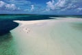 Sand dollar bar in the Bahamas Royalty Free Stock Photo