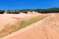 Coral pink sand dunes state park, Utah Royalty Free Stock Photo