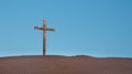 Sand Dune Cross Royalty Free Stock Photo