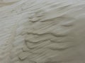 Sand dune patterns. Royalty Free Stock Photo