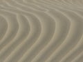 Sand dune patterns. Royalty Free Stock Photo