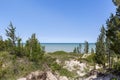 Sand Dune Ridge looking out over Lake Huron - Pinery Provincial