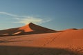 Sand dune, Sahara Desert Royalty Free Stock Photo