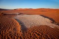 the sand dune, Sossusvlei, Namibia Royalty Free Stock Photo