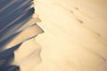 Sand dune top edge Royalty Free Stock Photo