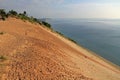 Sand Dunes Along Lake Michigan, USA Royalty Free Stock Photo