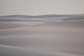 Sand Dunes ans Lagoons in Lencois Maranhenses National Park Royalty Free Stock Photo