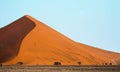 The Sand dunes of the Namibian Desert southern Africa.