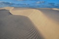 Sand Dunes On The Beach In LenÃÂ§ÃÂ³is Maranhenses, Brazil Royalty Free Stock Photo