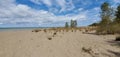 Sand Dunes On A Beach In Presque Isle, Lake Erie