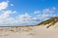 Sand dunes of Blaavand beach, south Jutland