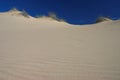 Sand dunes and blue sky