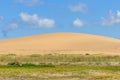 Sand dunes in Cabo Polonio, Uruguay Royalty Free Stock Photo