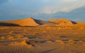 Sand dunes, Death Valley National Park, California. Royalty Free Stock Photo
