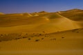 Sand dunes in the desert of Liwa Oasis United Arab Emirates