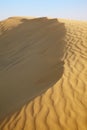 Sand dunes of desert Thar Royalty Free Stock Photo