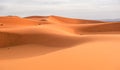 Sand dunes of Erg Chebbi, Morocco Royalty Free Stock Photo