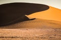Sand dunes in Erg Chigaga, MHamid, Morocco Royalty Free Stock Photo