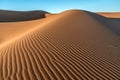 Sand dunes in Erg Chigaga Royalty Free Stock Photo