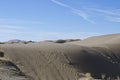The sand dunes of the great basin Royalty Free Stock Photo