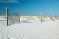 Sand dunes in Gulf State Park, Gulf Shores, Alabama Royalty Free Stock Photo