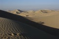 Sand dunes, Huacachina Royalty Free Stock Photo