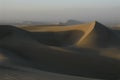 Sand dunes, Huacachina Royalty Free Stock Photo