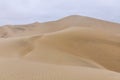 Sand dunes in the Huacachina desert, Peru Royalty Free Stock Photo