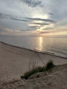 Sand dunes Indiana Beach Royalty Free Stock Photo