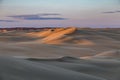 Sand dunes landscape in west Kazakhstan desert